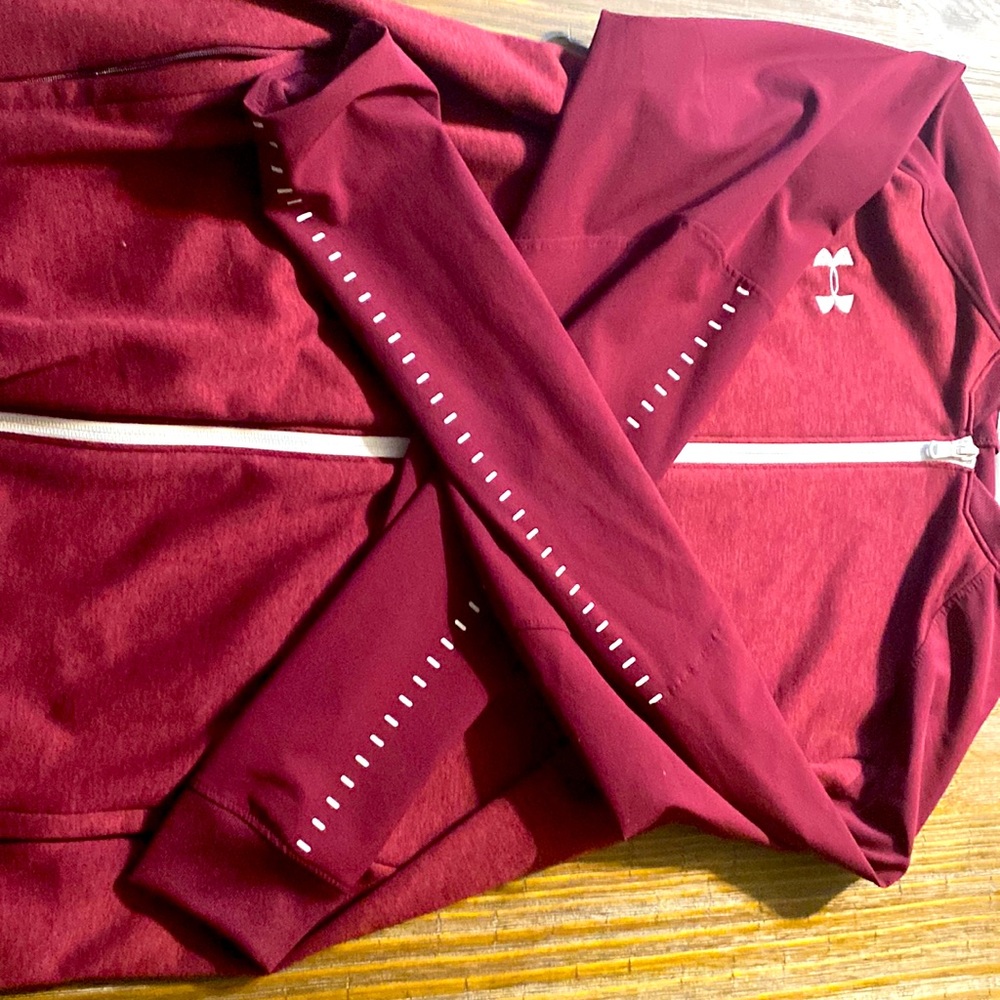 Large under armor zip up